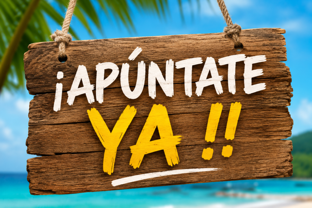 Apúntate ya!