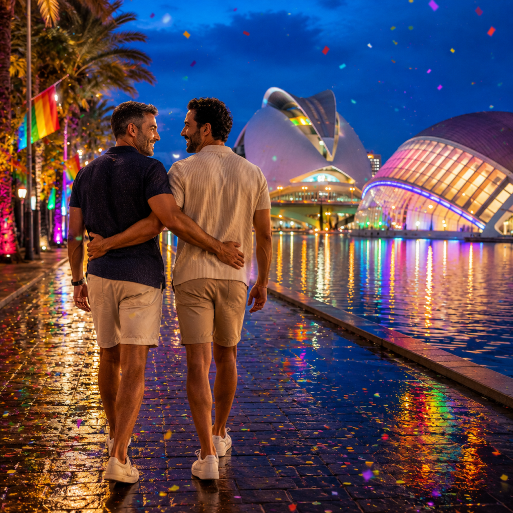 Valencia, destino LGBT España 2027 de ambiente mediterráneo
