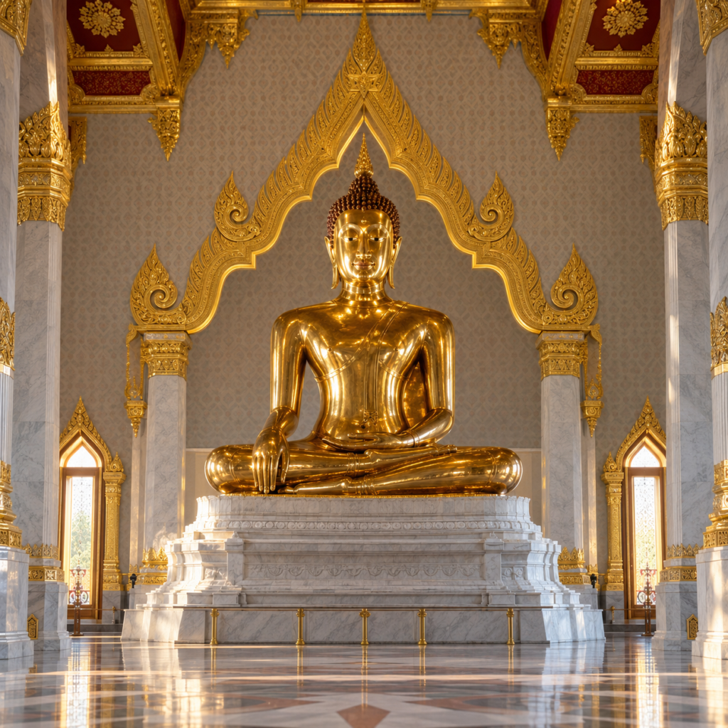 El vuelo directo cambia el viaje antes de que empiece: sin escalas, sin esperas en un tercer aeropuerto, se sale un jueves de Madrid y se llega a Bangkok lista para empezar. Las tres primeras noches son para la ciudad, con la visita guiada a los tres templos que resumen su parte antigua —Wat Traimit, Wat Po y Wat Benchamabophit— y un día completo libre para quien quiera explorar por su cuenta o apuntarse a una excursión opcional.

Luego, vuelo a Phuket y tres noches junto al mar de Andamán, en el hotel y régimen elegidos, sin actividades programadas: los días son para decidir sobre la marcha entre playa, piscina o alguna excursión. Antes de cerrar el círculo, el programa añade una noche más en Bangkok a la vuelta de Phuket, así que el regreso a Madrid se hace descansado, sin encadenar aeropuerto tras aeropuerto el mismo día.

Al estar basado en salidas concretas —los jueves, de abril a octubre— conviene reservar con margen, sobre todo si se necesita coordinar vacaciones de varias personas o encajarlo con una fecha señalada. El seguro básico de viaje y la tarjeta Sim (con la documentación de pasaportes enviada con un mes de antelación) forman parte del paquete, igual que el botellín de agua y la atención en español 24 horas por WhatsApp durante el circuito.

Para quien prioriza llegar cuanto antes y sin escalas, y prefiere repartir el tiempo entre ciudad y playa sin más paradas, el vuelo directo de los jueves es la opción más directa del catálogo hacia Tailandia.

Información general

Salidas: Jueves de abril a octubre.
Ruta: 3n en Bangkok, 3n en Phuket, 1n en Bangkok.
Categoría hotelera: A elección del cliente.
Régimen: Alojamiento y desayuno en Bangkok. A elección del cliente en playa.
Importante: VUELO DIRECTO.

Itinerario día a día

<div class="pp_accordion_close has_icon"><h3><a href="#">"Día</a></h3><div><p>
Salida en vuelo directo con destino Bangkok. Noche a bordo.
</p></div></div>
<div class="pp_accordion_close has_icon"><h3><a href="#">"Día</a></h3><div><p>
Llegada y traslado al hotel. Alojamiento y resto del día libre (check-in desde las 15:00h).
</p></div></div>
<div class="pp_accordion_close has_icon"><h3><a href="#">"Día</a></h3><div><p>
Desayuno. Recorrido por las calles principales de Bangkok y su parte antigua: templo del Buda de Oro (Wat Traimit), templo del Buda Reclinado (Wat Po) y templo de mármol (Wat Benchamabophit). Regreso al hotel. Alojamiento.
</p></div></div>
<div class="pp_accordion_close has_icon"><h3><a href="#">"Día</a></h3><div><p>
Desayuno. Día libre para disfrutar de la ciudad, con posibilidad de excursiones opcionales.
</p></div></div>
<div class="pp_accordion_close has_icon"><h3><a href="#">"Día</a></h3><div><p>
Desayuno. Traslado al aeropuerto para volar a Phuket. Llegada y traslado al hotel. Resto del día libre.
</p></div></div>
<div class="pp_accordion_close has_icon"><h3><a href="#">"Día</a></h3><div><p>
Día libre en el hotel según el régimen seleccionado. Posibilidad de actividades opcionales.
</p></div></div>
<div class="pp_accordion_close has_icon"><h3><a href="#">"Día</a></h3><div><p>
Día libre en el hotel según el régimen seleccionado. Posibilidad de actividades opcionales.
</p></div></div>
<div class="pp_accordion_close has_icon"><h3><a href="#">"Día</a></h3><div><p>
Desayuno. Vuelo de regreso a Bangkok. Traslado al hotel y resto del día libre. Alojamiento.
</p></div></div>
<div class="pp_accordion_close has_icon"><h3><a href="#">"Día</a></h3><div><p>
Desayuno. Traslado al aeropuerto para el vuelo directo de regreso a Madrid. Noche a bordo.
</p></div></div>
<div class="pp_accordion_close has_icon"><h3><a href="#">"Día</a></h3><div><p>
Llegada y fin del viaje.
</p></div></div>

Notas importantes

Programa basado en mínimo 2 participantes; consultar suplemento para pasajero viajando solo.
Tarjeta de Llegada Digital (TDAC) obligatoria, completar antes del viaje en el sitio oficial.
Posible suplemento en Gem & Jewelry Fair en septiembre.
El día de la visita será confirmado en destino.
Consultar requisitos de entrada actualizados.

¡Tailandia te espera!

Reserva con Seven Colors Tours y consulta nuestras opciones de financiación en 3, 6, 9 o 12 pagos.

Las plazas, servicios y precios están sujetos a disponibilidad y reconfirmación en el momento de efectuar la reserva.

Detalle recomendaciones de viaje2
