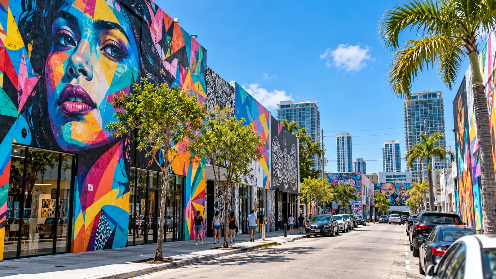 Arte urbano de Wynwood Arte urbano de Wynwood