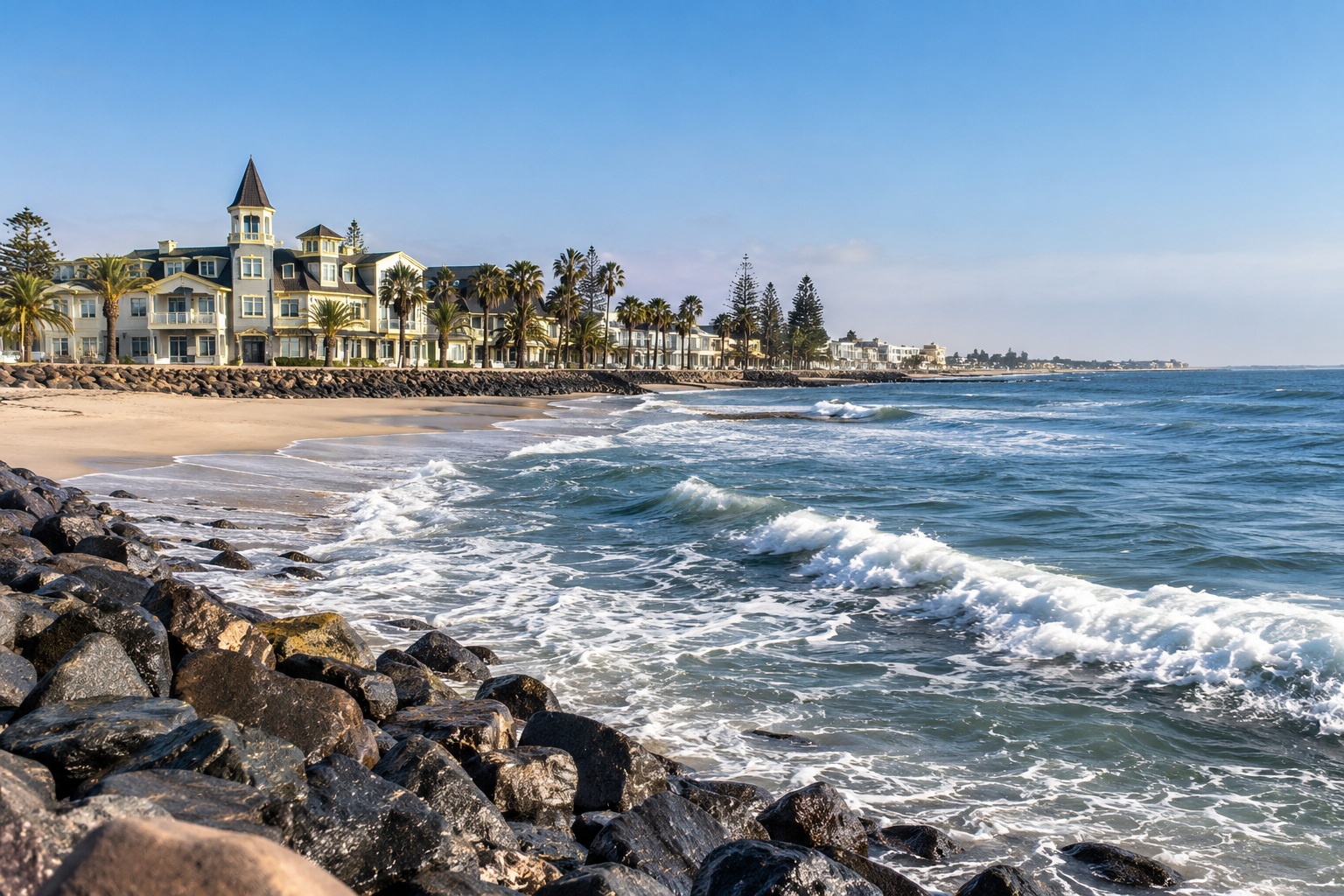 Frente marítimo de Swakopmund - Bellezas de Namibia