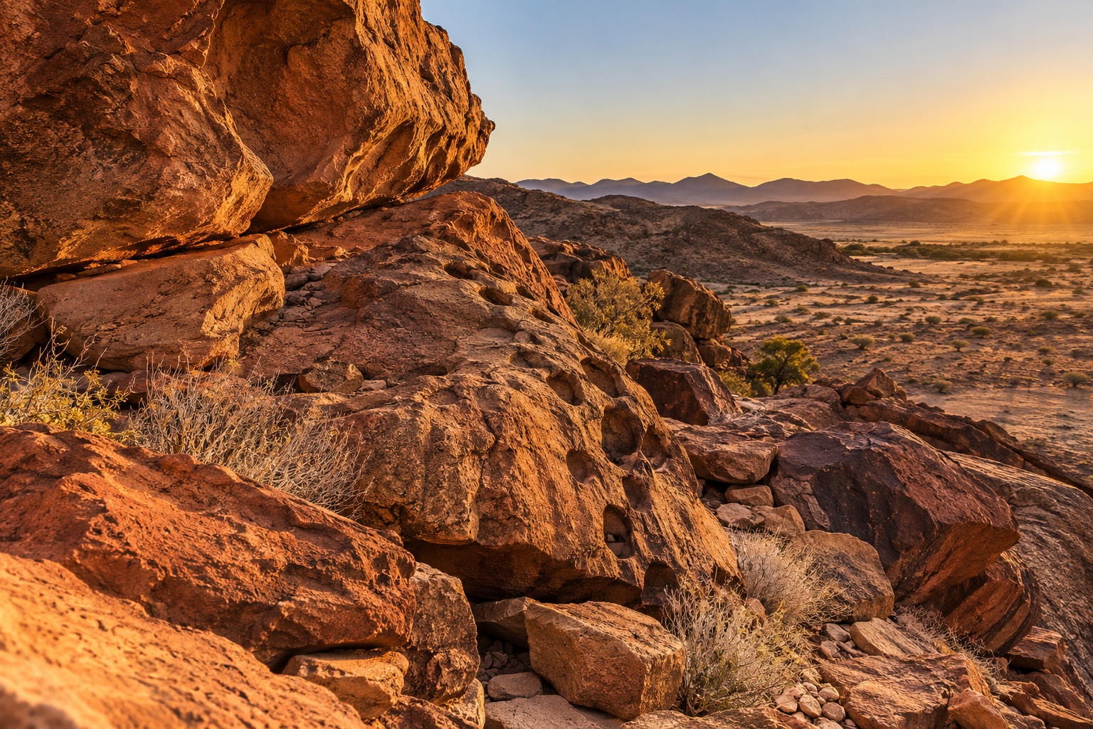Paisaje rocoso de Twyfelfontein